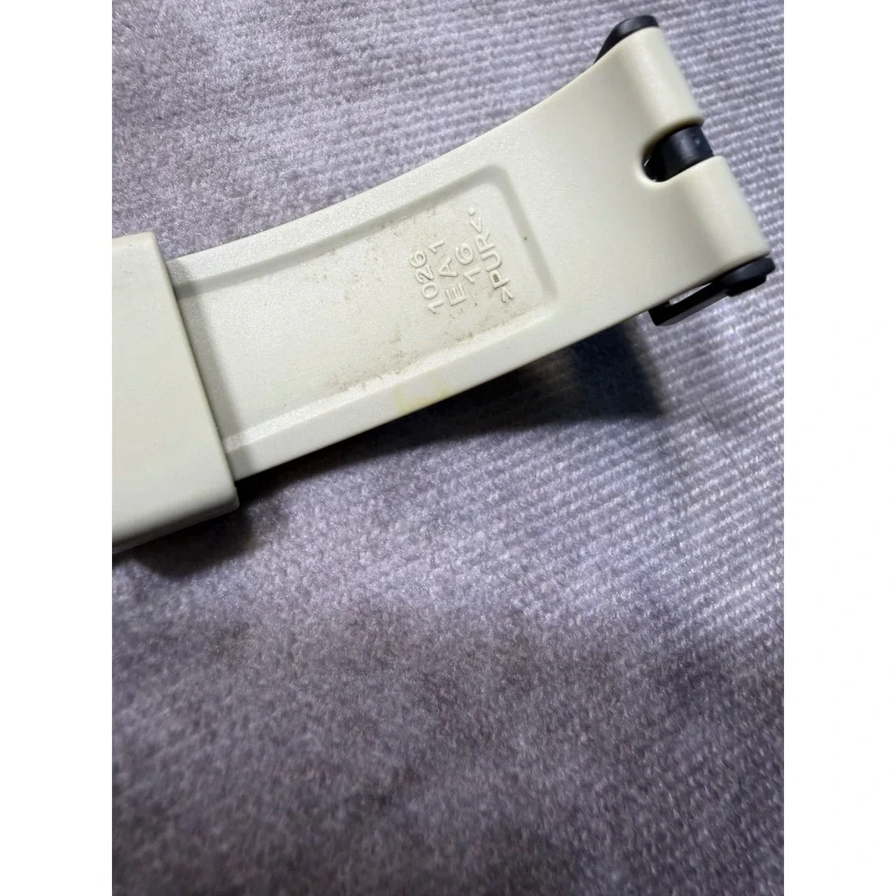 Casio LF-20W-8A Digital Watch Cream Off White Retro Twin Graph World Time 3551